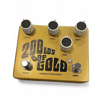 Used Lovepedal 200LBS OF GOLD Effect Pedal