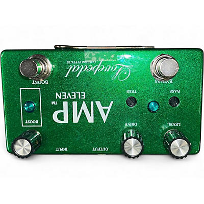 Used Lovepedal Amp Eleven Overdrive Boost Effect Pedal