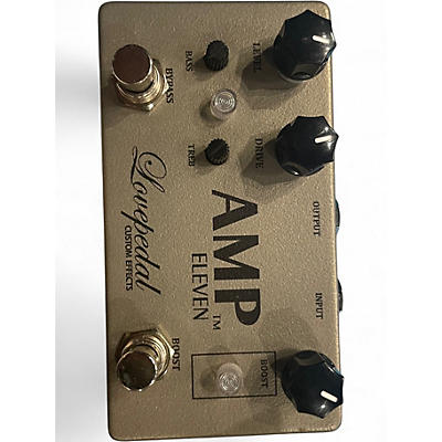 Used Lovepedal Amp Eleven Overdrive Boost Effect Pedal