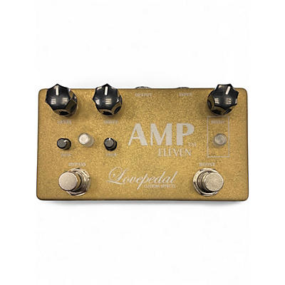 Used Lovepedal Amp Eleven Overdrive Boost Effect Pedal