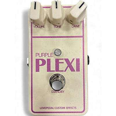 Used Lovepedal Purple Plexi (White) Effect Pedal