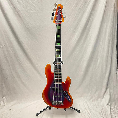 Used LowEnd NAMM 2016 LEPJ 624 Jolly Rancher Burst Electric Bass Guitar Jolly Rancher Burst