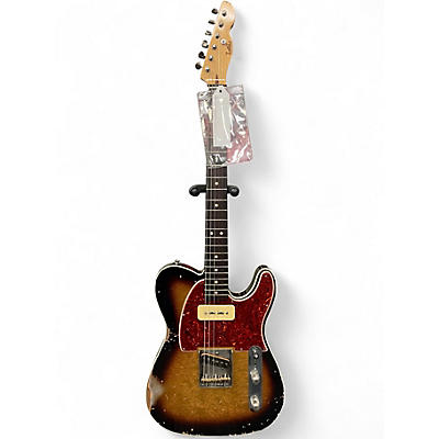 Used LsL Instruments BADBONE 190 ARMADILLO SUNBURST SPARKLE RELIC Solid Body Electric Guitar