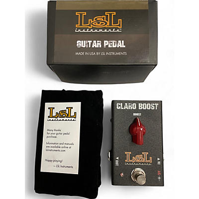 LsL Instruments Used LsL Instruments CLARO BOOST Effect Pedal