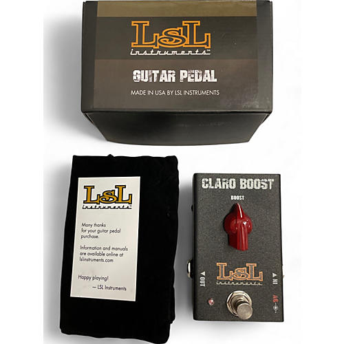 LsL Instruments Used LsL Instruments CLARO BOOST Effect Pedal