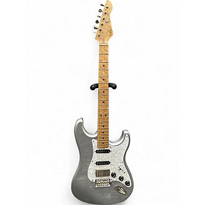 Used LsL Instruments ESSIE Silver Solid Body Electric Guitar