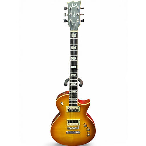 Used Ltd By Esp EC 1000 T DELUXE 2 Color Sunburst Solid Body Electric Guitar 2 Color Sunburst