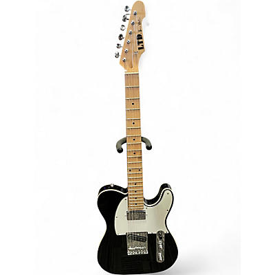 Used Ltd By Esp RONNIE WOOD BLACK Solid Body Electric Guitar