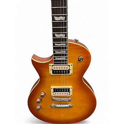 Used Ltd DELUXE EC1000T Amberburst Solid Body Electric Guitar