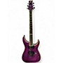 Used Ltd DELUXE H1001 Trans Purple Solid Body Electric Guitar Trans Purple