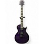 Used Ltd EC-1000 Purple Solid Body Electric Guitar Purple