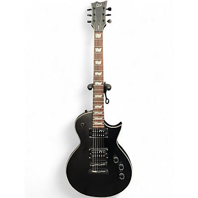 Used Ltd EC-256 Satin Black Solid Body Electric Guitar