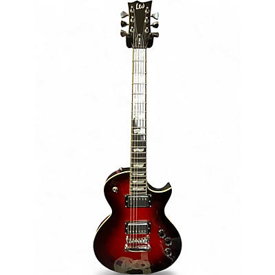Used Ltd EC256 Crimson Red Burst Solid Body Electric Guitar