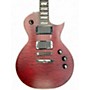 Used Ltd EC401QM Red Solid Body Electric Guitar Red