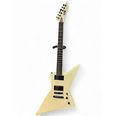 Used Ltd EX-200 White Solid Body Electric Guitar