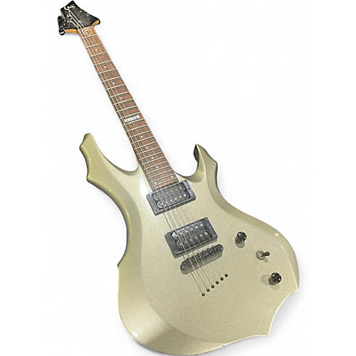 Used Ltd  F-50 tan Solid Body Electric Guitar tan