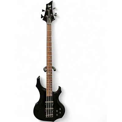 Used Ltd  F104 Bass Black Electric Bass Guitar