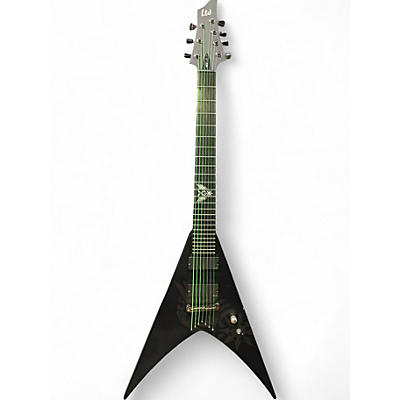 Used Ltd HEX-7 Black Solid Body Electric Guitar