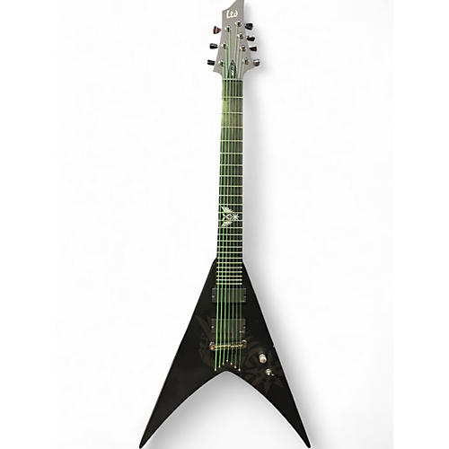 Used Ltd HEX-7 Black Solid Body Electric Guitar Black