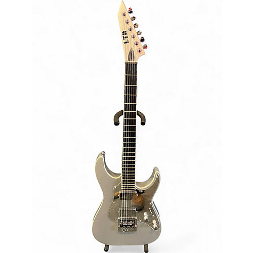 Used Ltd KS-M6 Silver Solid Body Electric Guitar Silver