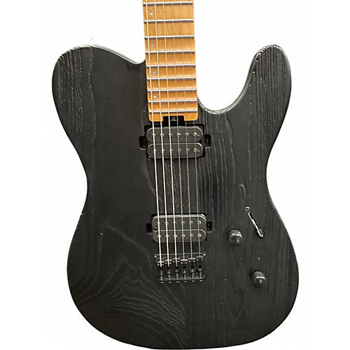 Used Ltd LTD TE-1000 BLACK Solid Body Electric Guitar BLACK