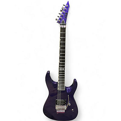 Used Ltd M-1 Custom '87 Metallic Purple Solid Body Electric Guitar