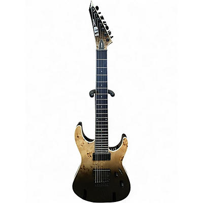 Used Ltd M-1007 BLACK FADE Solid Body Electric Guitar