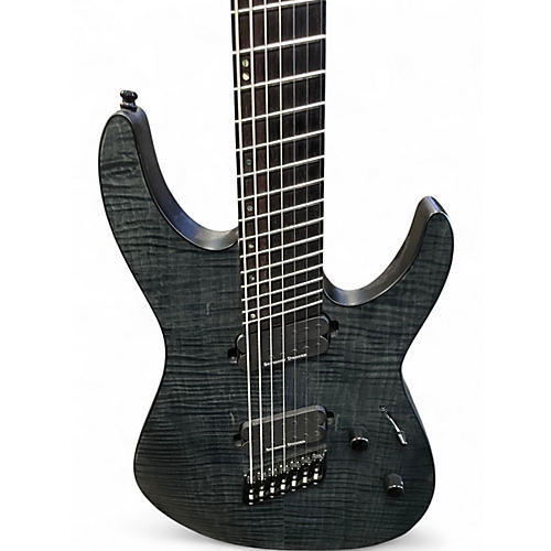 Used Ltd M-1007MS Trans Black Solid Body Electric Guitar Trans Black