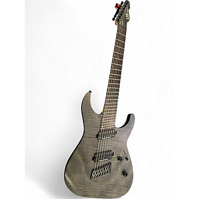 Used Ltd M-1007MS Trans Black Solid Body Electric Guitar