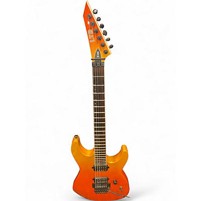 Used Ltd M400 Orange Solid Body Electric Guitar