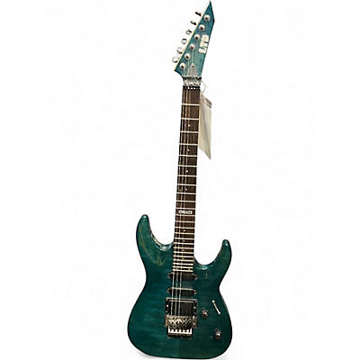 Used Ltd MH-103QM Green Haze Solid Body Electric Guitar