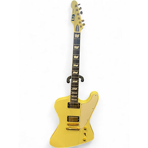 Used Ltd PHOENIX-1000 Vintage White Solid Body Electric Guitar Vintage White