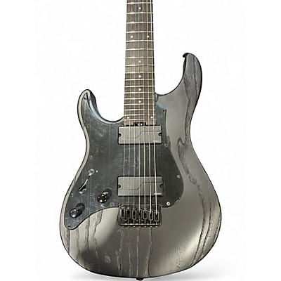 Used Ltd SN-1007B Left Handed Black Natural Solid Body Electric Guitar