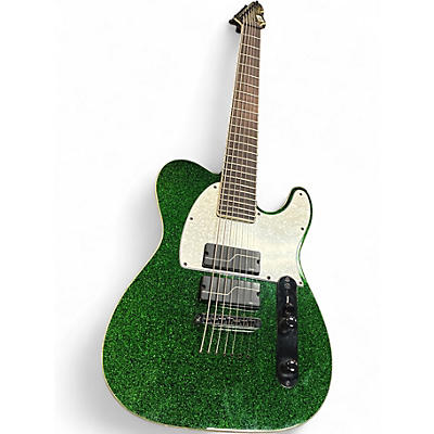 Used Ltd STCT607B GREEN SPARKLE Baritone Guitars