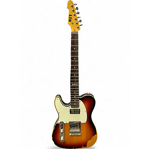 Used Ltd TE-202 Sunburst Solid Body Electric Guitar Sunburst