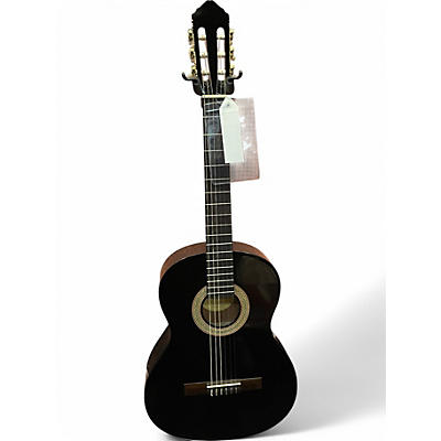 Used Lucero LC100 Black Classical Acoustic Guitar