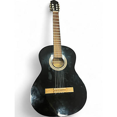 Used Lucero LC100 Black Classical Acoustic Guitar