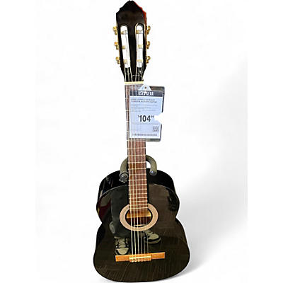 Used Lucero LC100 Black Classical Acoustic Guitar