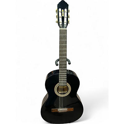 Used Lucero LC100 Black Classical Acoustic Guitar