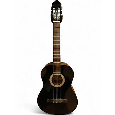 Used Lucero LC100 Black Classical Acoustic Guitar