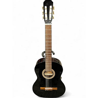 Used Lucero LC100 Black Classical Acoustic Guitar