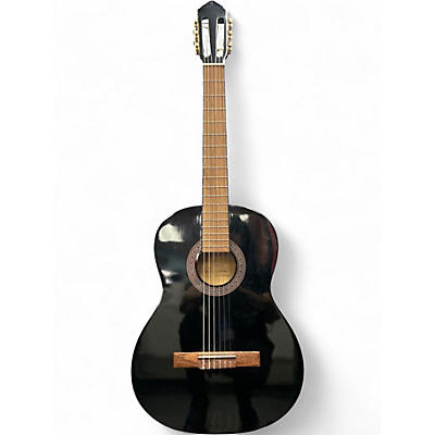 Used Lucero LC100 Black Classical Acoustic Guitar