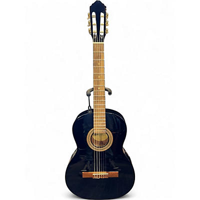 Used Lucero LC100 Black Classical Acoustic Guitar