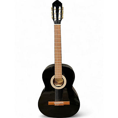 Used Lucero LC100BK Black Acoustic Guitar