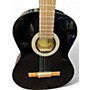 Used Lucero LC100BK Black Classical Acoustic Guitar Black