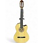 Used Lucero LC100CE Natural Classical Acoustic Electric Guitar Natural
