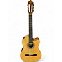 Used Lucero LC100CE Natural Classical Acoustic Electric Guitar Natural