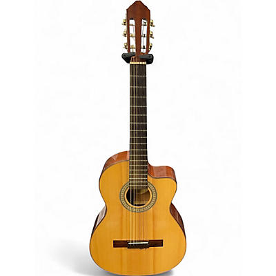 Used Lucero LC150SCE Natural Acoustic Electric Guitar