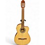 Used Lucero LC150SCE Natural Classical Acoustic Electric Guitar Natural