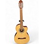 Used Lucero LC150SCE Natural Classical Acoustic Electric Guitar Natural